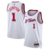 NBA Mænd Trøje Houston Rockets Amen Thompson 2025-26 Nike City Edition Hvid Swingman